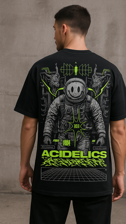 Space Rave Nomads – Transmission 303 | Unisex Oversized Streetwear