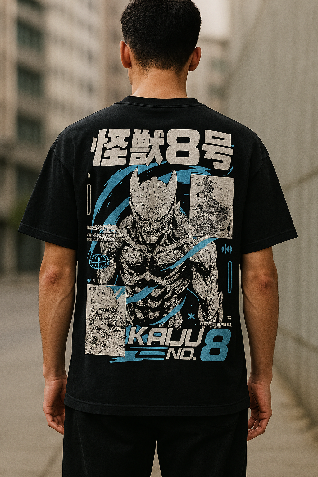 Kaiju No. 8  Oversized Streetwear