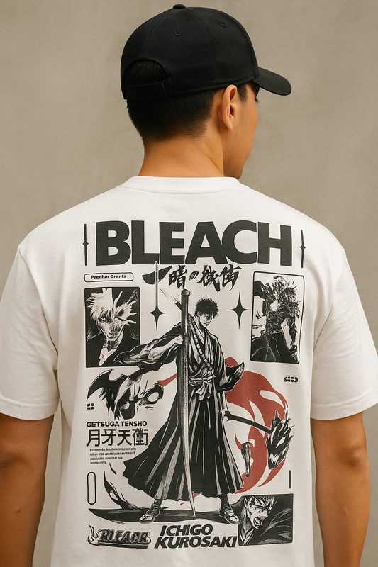 BLEACH x Ichigo Kurosaki | Unisex Oversized Streetwear
