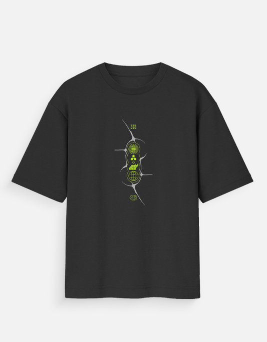 Space Rave Nomads – Transmission 303 | Unisex Oversized Streetwear